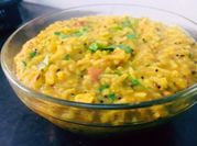 A picture of leftover khichdi