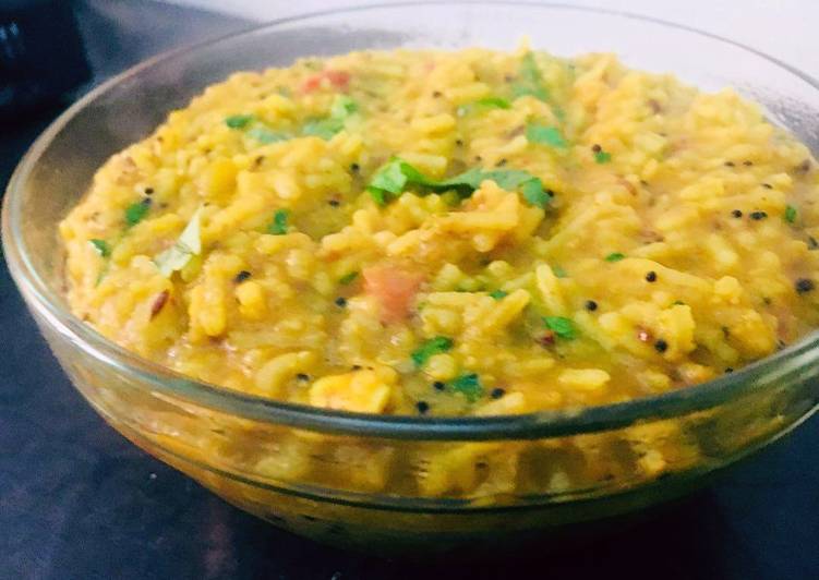Easiest Way to Make Any-night-of-the-week #veganrecipecontest Restaurant style Masala khichdi
