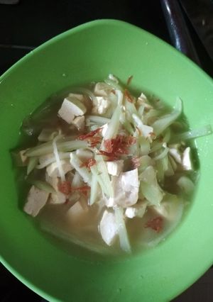Foto resep Sayur labu tahu