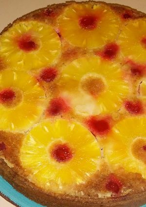 Una foto de Volteado de piña