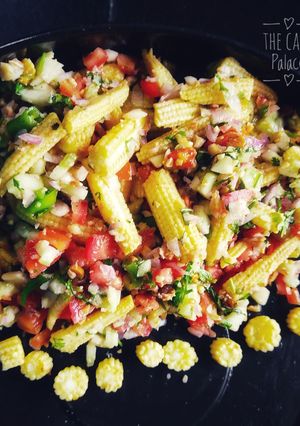 बेबी कॉर्न सलाड (baby corn salad recipe in marathi) रेसिपी चे मुख्य फोटो 