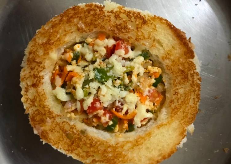 Recipe of Any-night-of-the-week Mix veg bread canapé