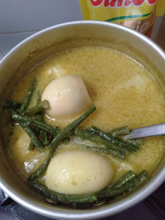 Foto resep Gulai telur kacang panjang