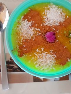 عکسی از دستور شله زرد نذری