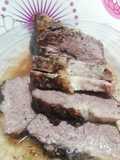 Carne al horno "Cima sabrosa y tierna"
