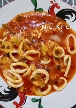 Foto resep Cumi Saos Padang NIC KITCHEN