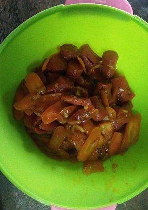 Foto resep Wortel sosis asam manis