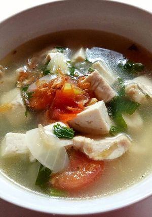 Foto resep Sup Ayam Tahu