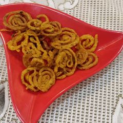 A picture of Chakli.
