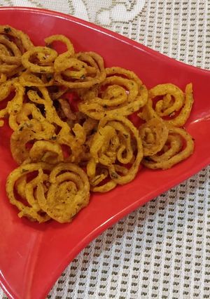 A picture of Chakli.
