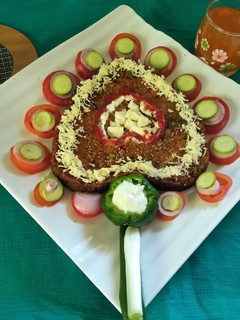 A picture of Veg Handvo.