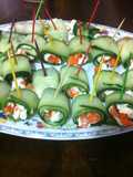 Rollitos de pepino