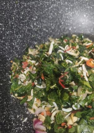 Foto resep Tumis Teri Daun Pepaya