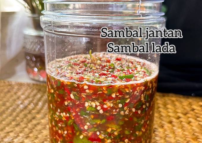 Resipi Sambal Jantan Sambal Lada Oleh 0h Hana Cookpad