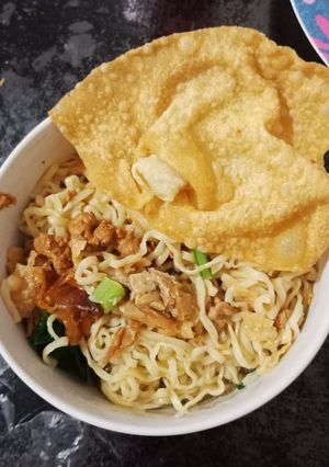 Foto resep Mie ayam pangsit