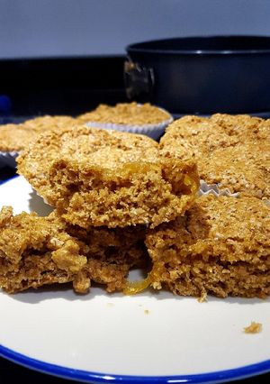 Foto principal de Muffins integrales con mermelada de naranja amarga