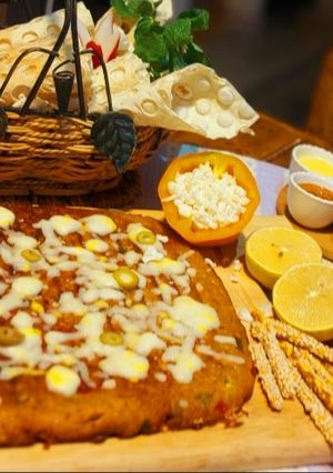 عکسی از دستور کوکو سیب زمینی (خام) سه سوته