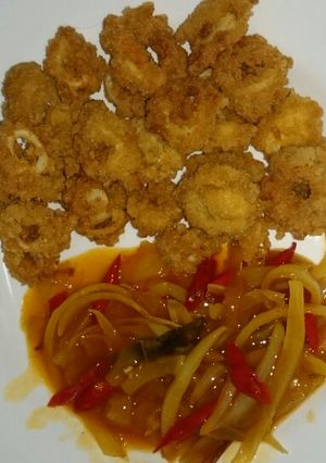 Foto resep Cumi Saus Mangga #BikinRamadanBerkesan