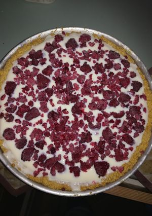 Una foto de Cheesecake de yogurt y leche condensada