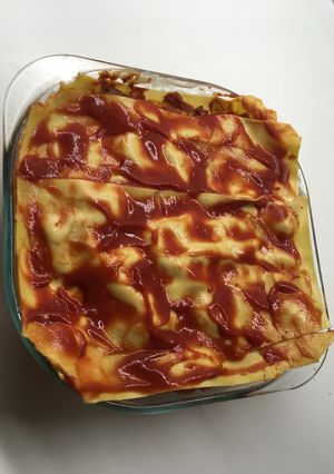 Una foto de Lasagna de verduras