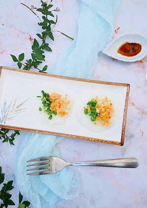 Hình của món Bánh bèo tôm.