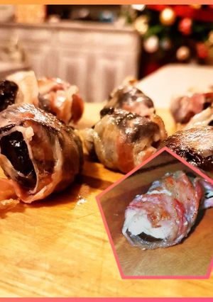 Foto di Datteri e prugne con pancetta e robiola