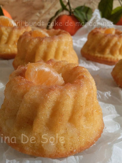 Una foto de Mini bundt cake de mandarina