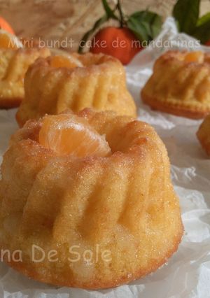 Foto principal de Mini bundt cake de mandarina