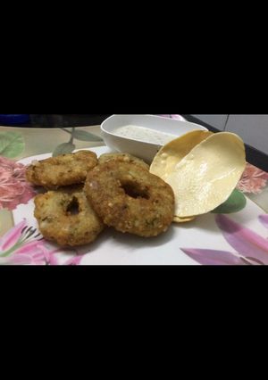 A picture of Raw banana pattice.
