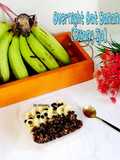 188. Overnight Oat Banana (Pisang Ijo)
