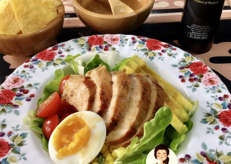 Resep Honey Vinegar Chicken Salad Lezat
