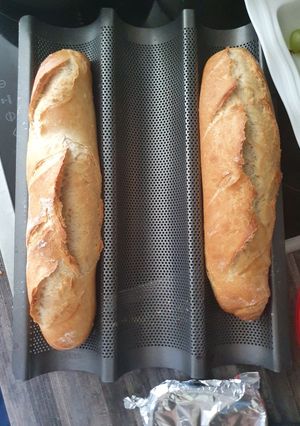 A picture of Baguette basic recipe.