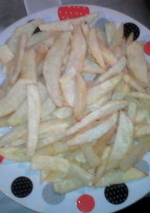 صورة لوصفة بطاطا مقليه
