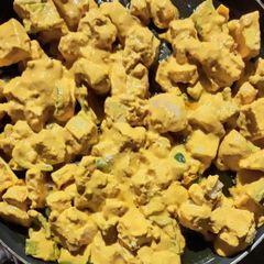A picture of Marinade tawa paneer.