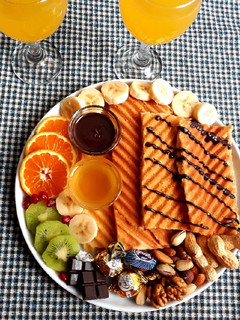 عکسی از دستور وافل عسلی