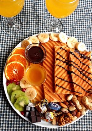 عکسی از دستور وافل عسلی