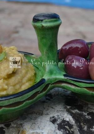 Une photo de Houmous rapide de pois chiches en conserves