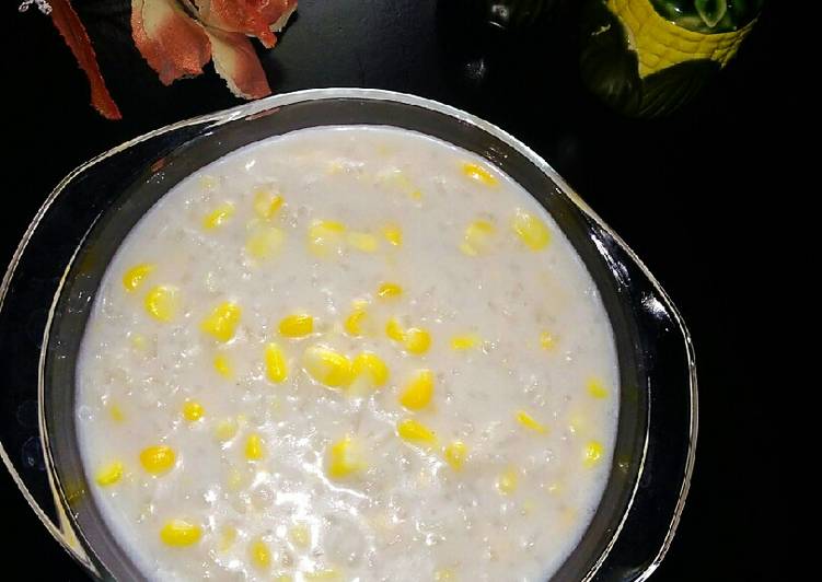 Resep Bubur Ketan Jagung | Cara Masak Bubur Ketan Jagung Yang Enak Dan Mudah