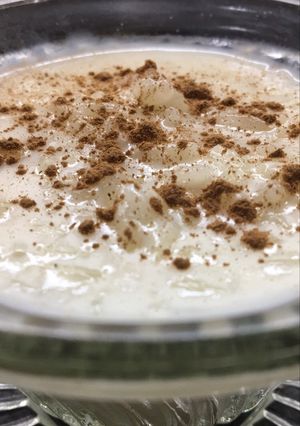 Una foto de Arroz con leche cremoso. Receta tradicional muy fácil y deliciosa!