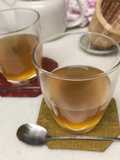 Agar jelly made with Japanese ume plum syrup