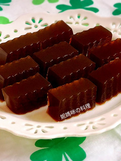 【古早味】黑糖洋菜凍 的食譜成品照片
