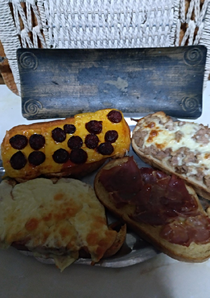 Una foto de Tostas de pueblo