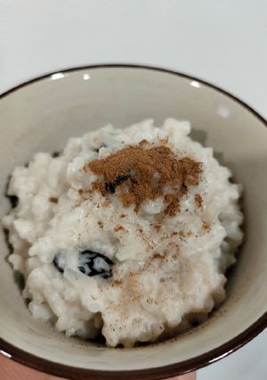 Una foto de Arroz con leche vegan a la Marie 🌸