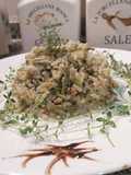 Wild Asparagus Risotto with Tuscan-Style Pancetta