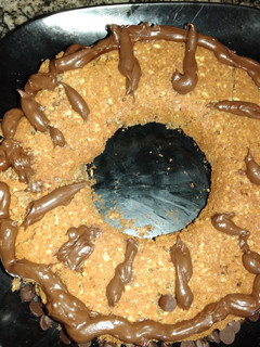 Una foto de Budín de avena y chocolate