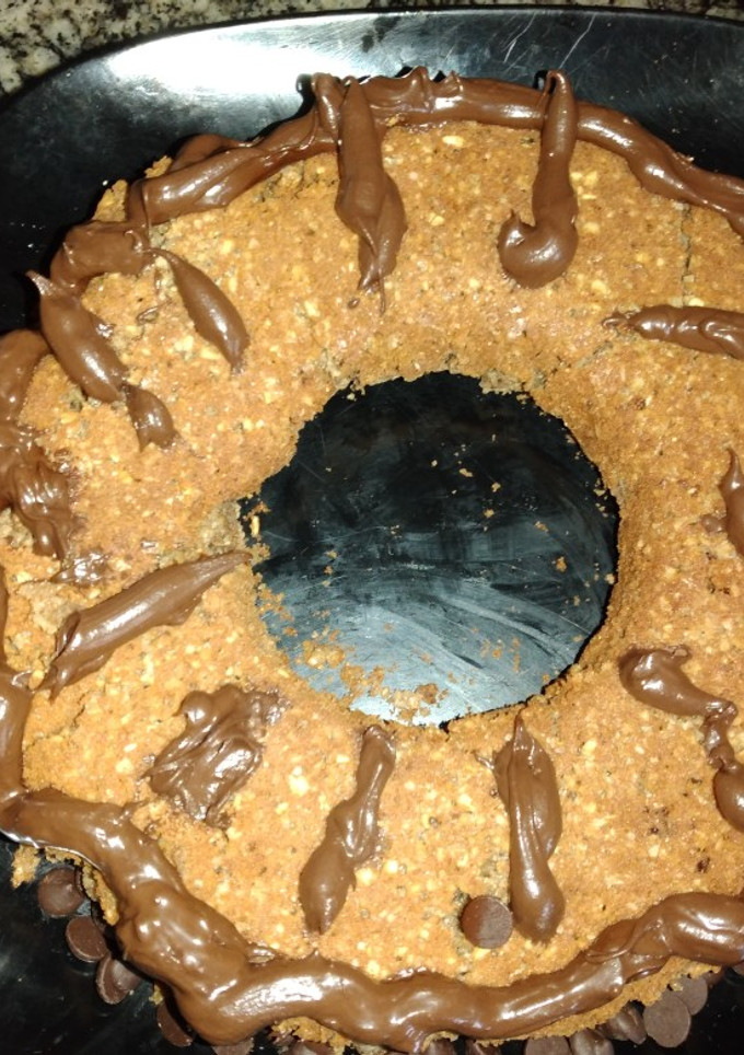 Una foto de Budín de avena y chocolate