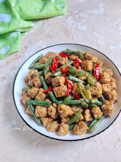 Foto resep Tumis Tempe Kacang Panjang