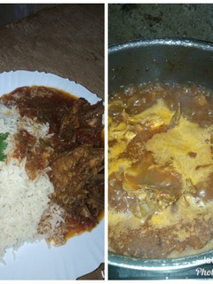 A picture of Kienyeji chicken stew #festive contest kakamega #author marathon.