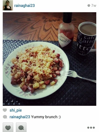 Recipe Fried Rice with Weiners &amp; Potatoes the Awesome  Really delicious