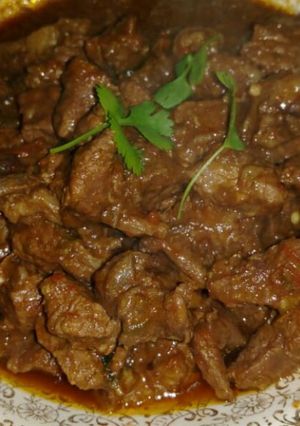 A picture of Beef stew #festival contest# Mombasa.